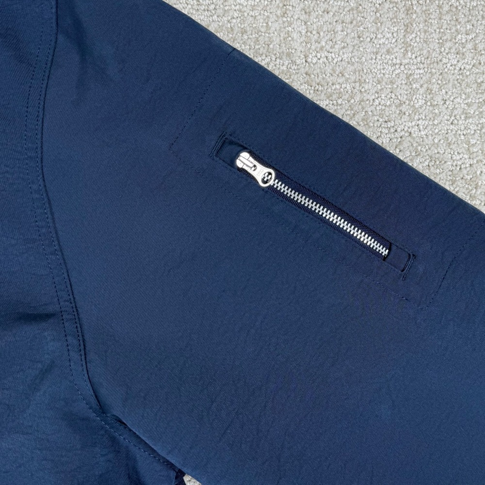 Nike Mens XL Howard University Bison Full Zip Blue Fleece Bomber Jacket - Picture 5 of 9